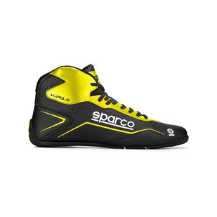 Buty kartingowe Sparco K-POLE MY20 czarno-żółte - 41 - Odzież do sportów motorowych - miniaturka - grafika 1