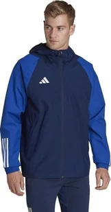 Kurtka męska Adidas Tiro 23 Competition All Weather granatowa r. L - Kurtki męskie - miniaturka - grafika 1