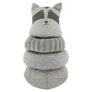Zabawki interaktywne dla dzieci - Trixie Baby Trixie Baby - Mr.raccoon Wobbly Stacking Animal 25 x 18,5cm - miniaturka - grafika 1