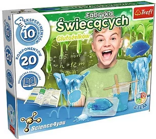 Trefl Fabryka świecących Glutożelków S4Y L 61099 - Masy plastyczne - miniaturka - grafika 1