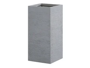 Blumfeldt Beliani 26 x 26 x 60 cm szara DION - Donice - miniaturka - grafika 1