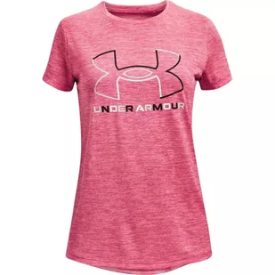 Koszulka dziewczęca Under Armour Tech BL Twist SS - Odzież sportowa dziecięca - miniaturka - grafika 1