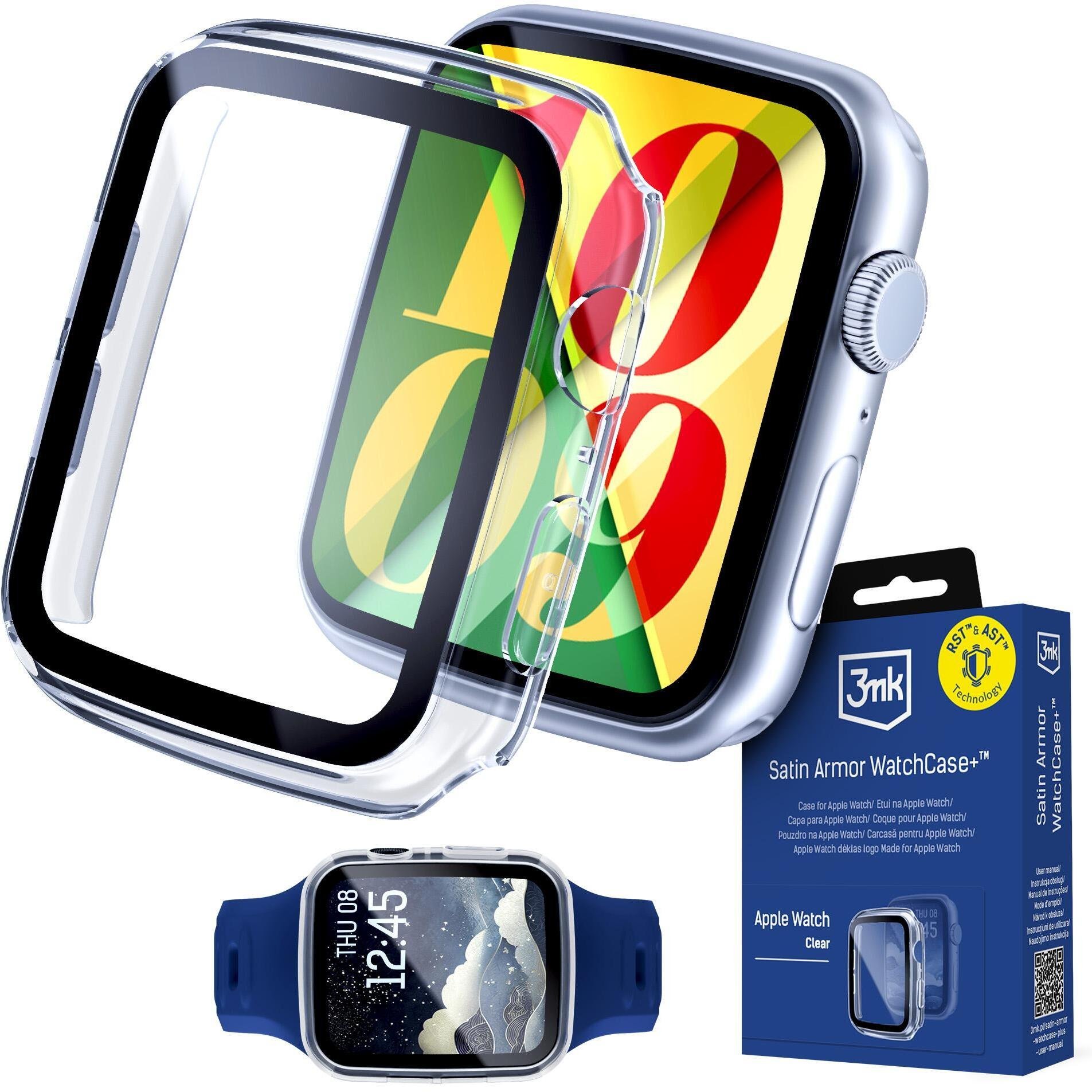 3MK 3mk Satin Armor WatchCase+ Clear 41mm