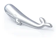 Spinki do mankietów i krawatów - Srebrna spinka do krawata - wieloryb ZS41 - miniaturka - grafika 1