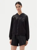 Bluzy damskie - EA7 Emporio Armani Bluza 7W000479 AF13135 UC001 Czarny Regular Fit - miniaturka - grafika 1