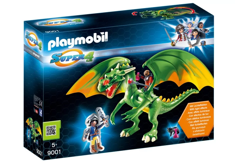 Playmobil Smok krainy rycerzy z Alexem 9001