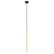 Lampy sufitowe - Selter lampa wisząca 1XG9 czarna/złota 1332/1 - miniaturka - grafika 1