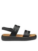 Sandały damskie - Geox Sandały D Camalei D550NC 0BCEW C9999 Czarny - miniaturka - grafika 1