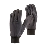 Rękawiczki sportowe damskie - Black Diamond, Rękawiczki, Lightweight Softshell U BD801046-SMOK, szary, rozmiar S - miniaturka - grafika 1