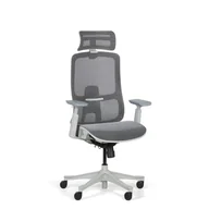 Fotele i krzesła biurowe - Krzesło biurowe SIA, szare - miniaturka - grafika 1