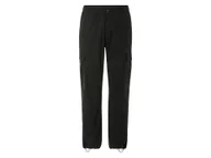 Spodnie męskie - LIVERGY® Spodnie cargo męskie z polarem (XL (56/58), Czarny) - miniaturka - grafika 1