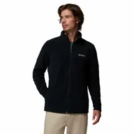 Bluzy męskie - Męska bluza polarowa Columbia Basin Trail III Full Zip black - S - miniaturka - grafika 1