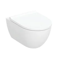 Miski WC - Geberit Acanto Zestaw Toaleta WC bez kołnierza + deska wolnoopadająca biały 502.774.00.1 - odbiór osobisty: Kraków, Warszawa, 29-Innych-Miast - miniaturka - grafika 1