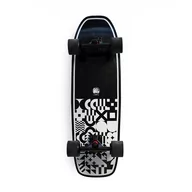 Deskorolki - Longboard Surfskate Cutback Surfskates B&W 32" - miniaturka - grafika 1