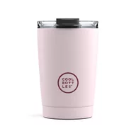 Zestawy naczyń dla dzieci - Cool Bottles Kubek termiczny 330 ml Triple cool Pastel Pink - miniaturka - grafika 1