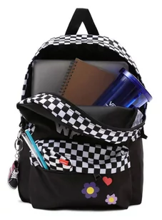 Plecak dziecięcy Vans Girls Realm do szkoły - black / maize - Plecaki szkolne i tornistry - miniaturka - grafika 4
