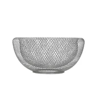 Miski i półmiski - Dekoria Misa Wire Silver 24 cm 24 cm 812-385 - miniaturka - grafika 1