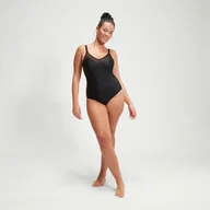 Stroje kąpielowe - Strój kąpielowy jednoczęściowy damski Speedo Shaping Mesh - miniaturka - grafika 1