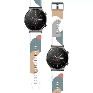 Strap Moro opaska do Huawei Watch GT2 Pro silikonowy pasek bransoletka do zegarka wzór 3 - Etui i futerały do telefonów - miniaturka - grafika 1