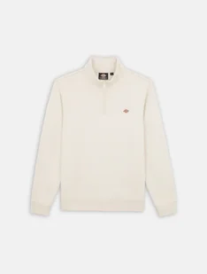 felpa uomo dickies oakport 1/4 zip - dk0a4xd4 f90 whitecap gray - Bluzy męskie - miniaturka - grafika 1