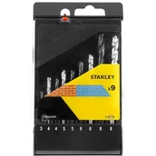 Wiertła - Zestaw wierteł do metalu i muru 9 szt. Stanley STA56000 - miniaturka - grafika 1