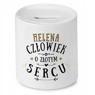 Skarbonki - Skarbonka dla Heleny na Urodziny Idealny Prezent z Nadrukiem ze Zdjęciem - miniaturka - grafika 1