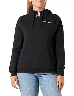 Champion Damska bluza z kapturem, Czarny, XL - Bluzy damskie - miniaturka - grafika 1