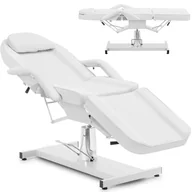 Fotele kosmetyczne - Fotel kosmetyczny do tatuażu masażu spa CAPUA - biały Physa - miniaturka - grafika 1