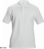 Odzież robocza - CERVA DHANU - koszulka polo - biały XL - miniaturka - grafika 1