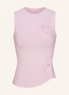 Koszulki i topy damskie - Skims Top Rekreacyjny Cotton Jersey rosa - miniaturka - grafika 1