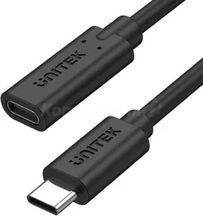 Unitek C14086BK Przedłużacz USB-C 50cm 10Gbps - Adaptery i przejściówki - miniaturka - grafika 2