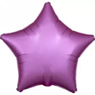 Balony i akcesoria - Amscan Balon foliowy Lustre Flamingo gwiazda luzem 43cm - miniaturka - grafika 1