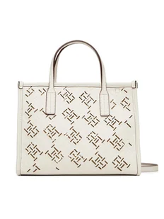 Tommy Hilfiger Torebka Th City Mini AW0AW17500 Écru - Torebki damskie - miniaturka - grafika 1