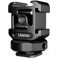 Akcesoria do kamer sportowych - ulanzi Adapter 3 x Zimna Stopka na Mikrofon Lampę LED PT-12 UL2132 - miniaturka - grafika 1