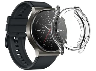 Etui silikonowe Alogy do Huawei Watch GT 2 Sport/ Classic 46mm Przezroczyste - Akcesoria do smartwatchy - miniaturka - grafika 1