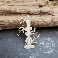 Świeczniki - Ozdobny świecznik - miniaturka - grafika 1