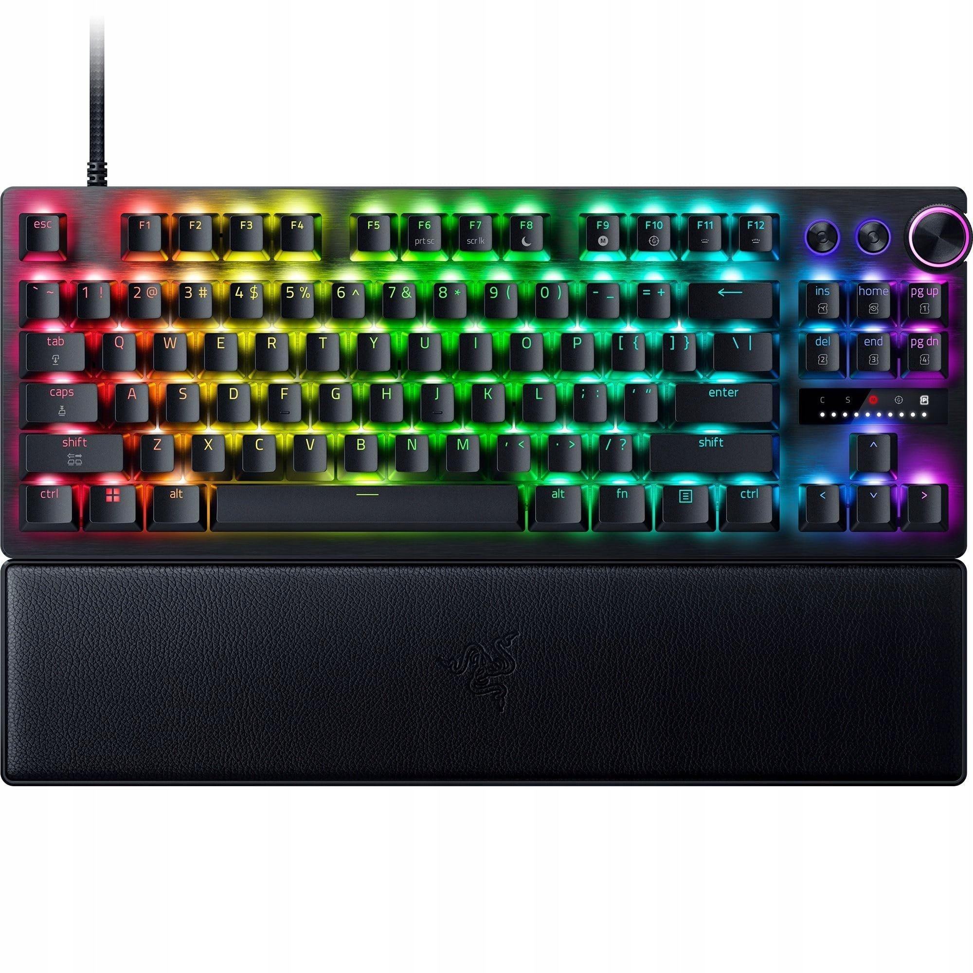 Razer Huntsman V3 Pro 8 KHz TKL US czarny - klawiatura Huntsman V3 Pro TKL 8Khz RZ03-05520100-R3M1 8887910074077