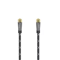 Kable - Hama Kabel antenowy Premium 120 dB 1.5 m Czarny > PIĄTY PRODUKT 99% - miniaturka - grafika 1