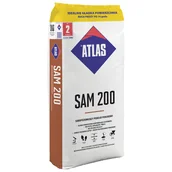 Zaprawy budowlane - Masa samopoziomująca SAM 200 25 kg Atlas - miniaturka - grafika 1