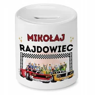 Skarbonki - Skarbonka 330 ml Dla Mikołaja Syna Dziecka Prezent z Nadrukiem ze Zdjęciem + Opakowanie na prezent (wzór 02) - miniaturka - grafika 1