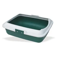 Kuwety dla kotów - Kuweta wysoka ramka Kitty 50 x 40 x 16 cm mix - miniaturka - grafika 1