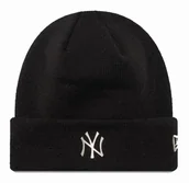 Czapki damskie - Czapka Beanie zimowa NEW ERA NY Yankees Metallic Pin czarna - miniaturka - grafika 1