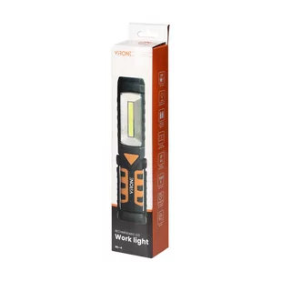 Orno Latarka warsztatowa LED COB 3W+1W LED 1200mAh z funkcją powerbank - Oświetlenie warsztatowe - miniaturka - grafika 1