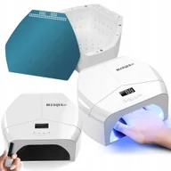 Lampy UV do paznokci - Lampa Do Paznokci Manicure Pedicure EV30 UV LED Lustrzane Dno 48W 57 Diod - miniaturka - grafika 1
