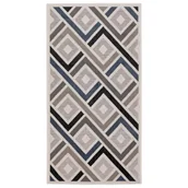 Dywany zewnętrzne - Dywan Multidecor Shift OUTDOOR na zewnątrz i do wewnątrz 80 x 150 cm romby szaro-granatowy 1 szt. - miniaturka - grafika 1