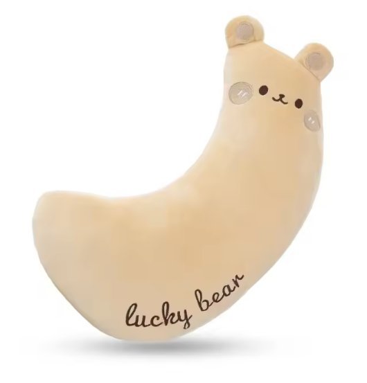 Pluszowa Poduszka Na Pas Samochodowy - MIŚ - Pluszak Do Samochodu Pod Głowę