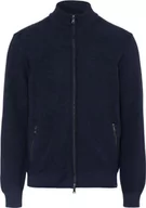Kurtki męskie - BRAX Męska kurtka z dzianiny w stylu John Feel Good Sportive-Modern, monochromatyczna, L - miniaturka - grafika 1