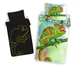 Jerry Fabrics Pościel Bawełniana Kameleon Glow 38922 - Pościel - miniaturka - grafika 1
