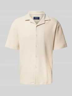 Koszula casualowa o kroju regular fit z kołnierzem z połami - Koszule męskie - miniaturka - grafika 1