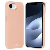 Etui i futerały do telefonów - Etui Mercury Soft do iPhone 16e różowo-piaskowy - miniaturka - grafika 1